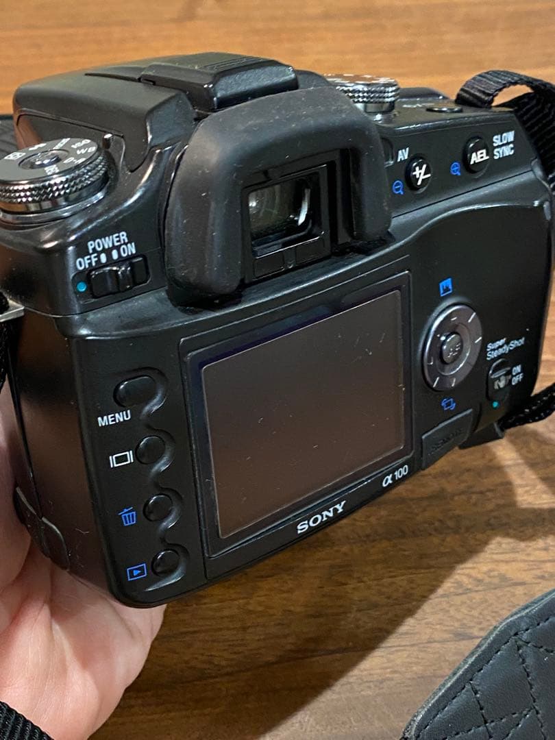 SONY α100 CCDデジタル一眼SIGMA 18-200 動作品