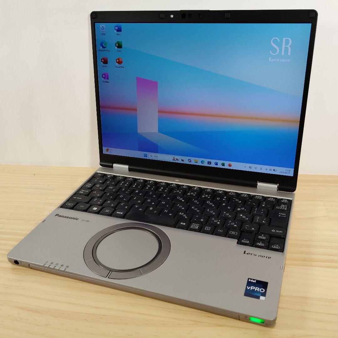 美品 日本製 レッツノート 爆速 SR4 13世代i5 16GB SSD2TB