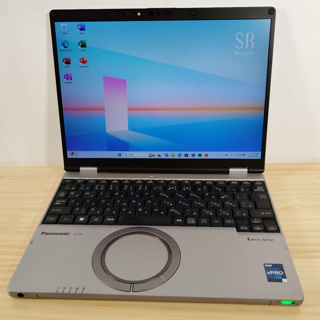 美品 日本製 レッツノート 爆速 SR4 13世代i5 16GB SSD2TB