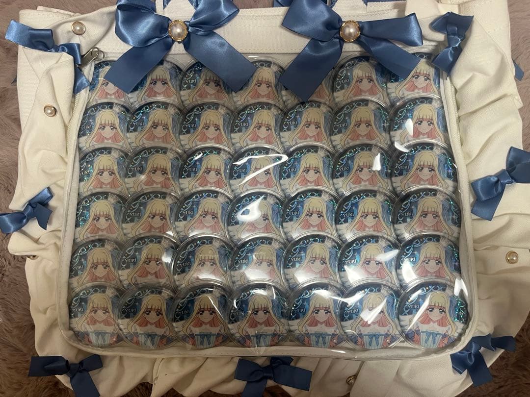 わんぷり 猫屋敷ユキ 缶バッジ 42点 ザッカマート 痛バ スモークブルー