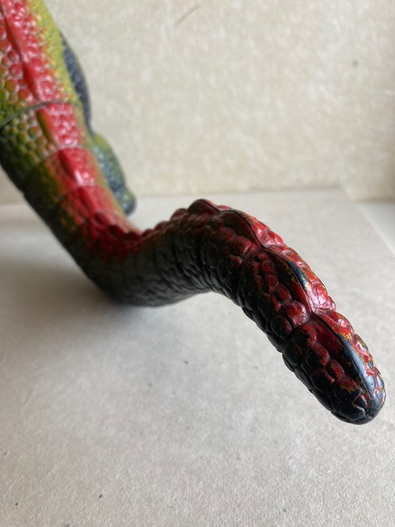大型 ヴィンテージ怪獣ソフビ 香港製 約35cm UK刻印