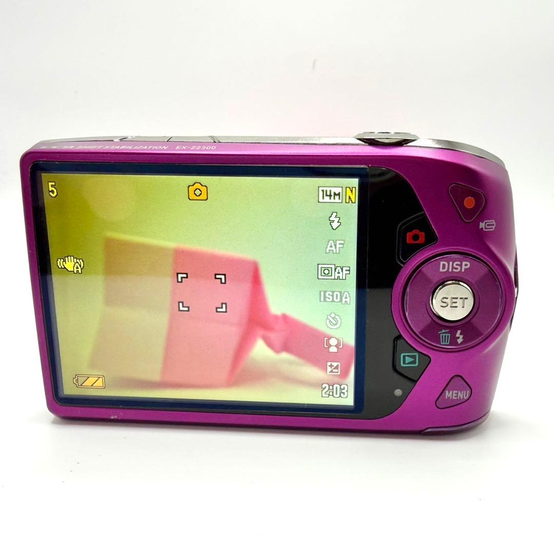 CASIO EXILIM EX-Z2300 デジタルカメラ パープル