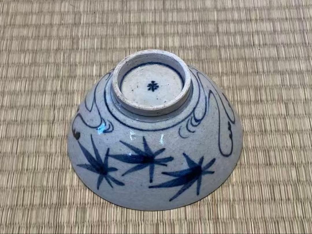 安南写 紅葉文 蓋茶碗 10客 箱付 和食器 懐石料理道具 / 加藤十右衛門