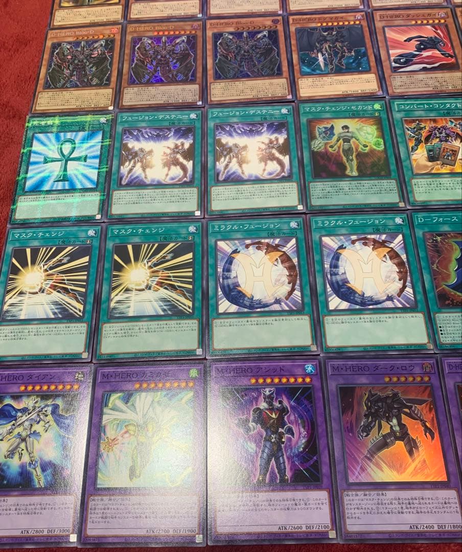遊戯王　本格構築ネオスHEROデッキ40枚＋E X15枚＋α