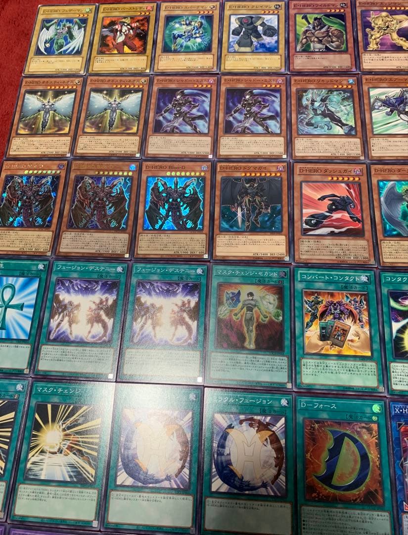 遊戯王　本格構築ネオスHEROデッキ40枚＋E X15枚＋α