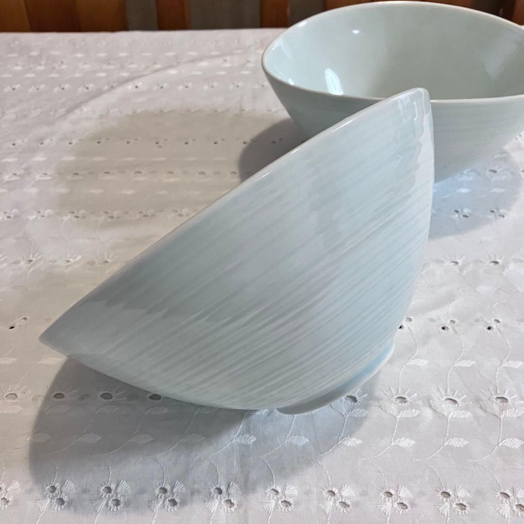 アリタポーセリンラボ なぶり鉢（大）青白磁