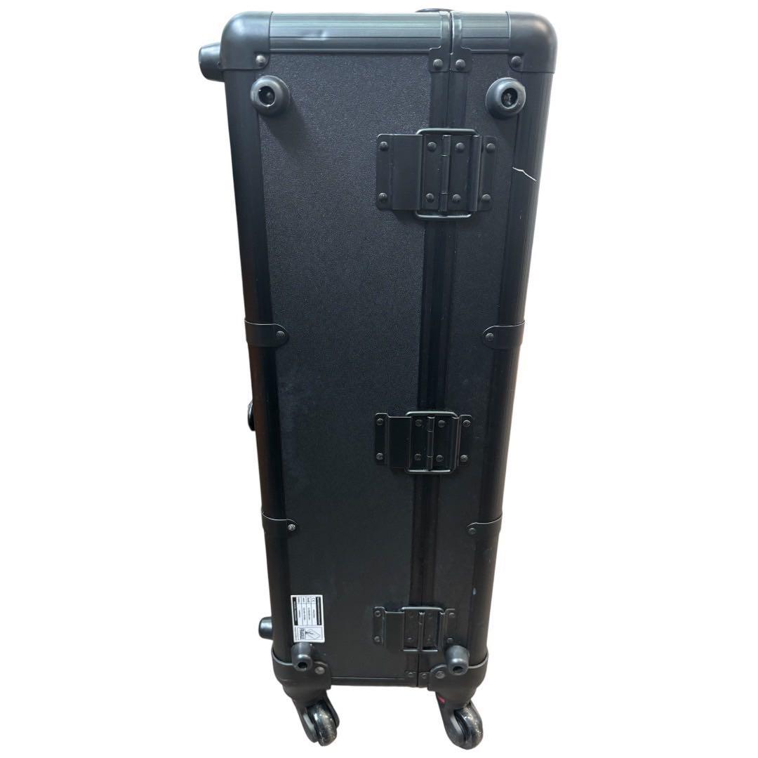 LEDライト、鏡付き、プロ用メイクボックス キャリーケースタイプ