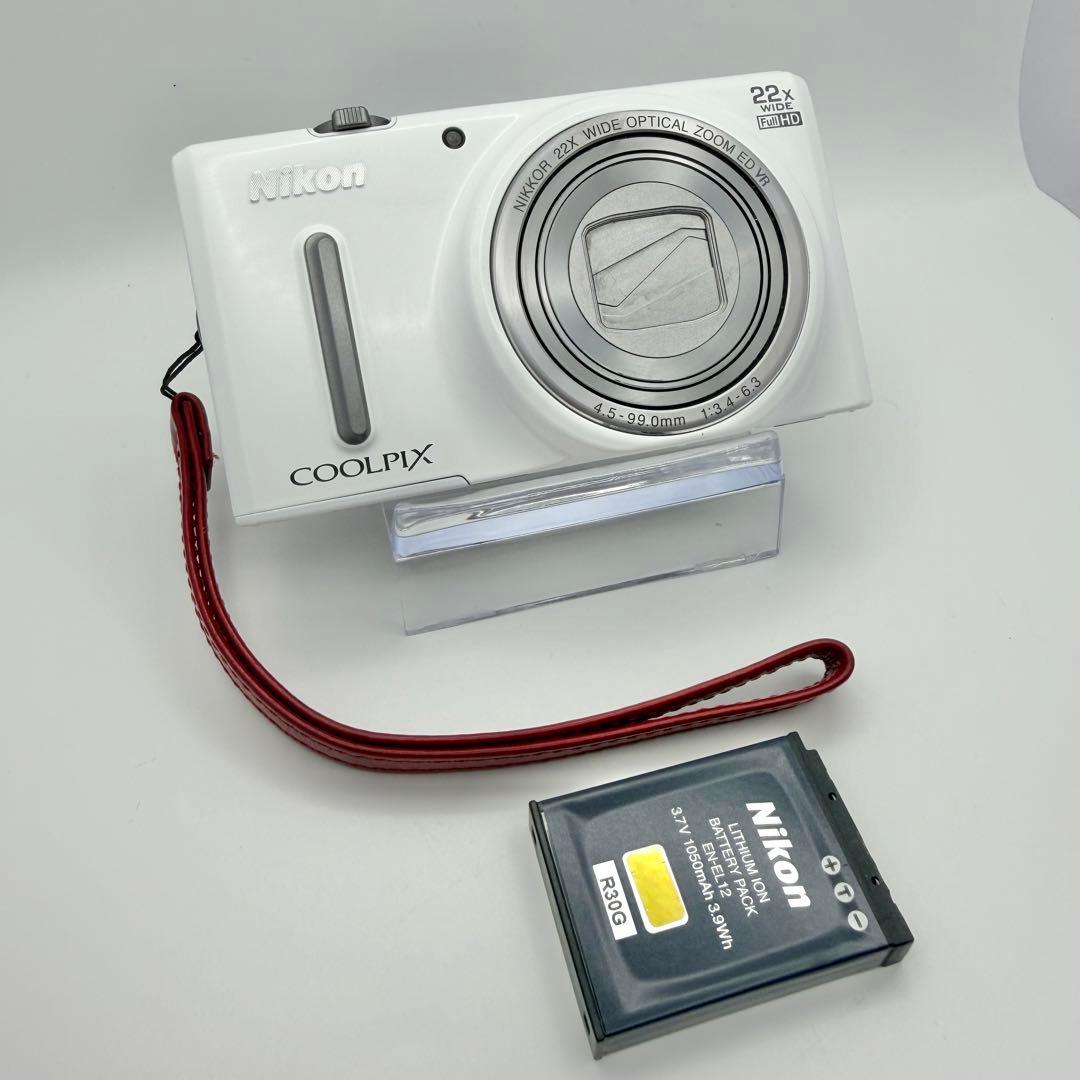 【美品】Nikon coolpix s9600 ニコン デジカメ Wi-Fi搭載