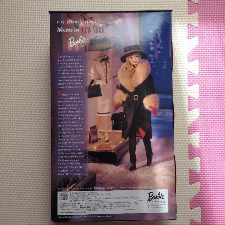 バービー 1998年 ウィンターコレクション ニューヨーク