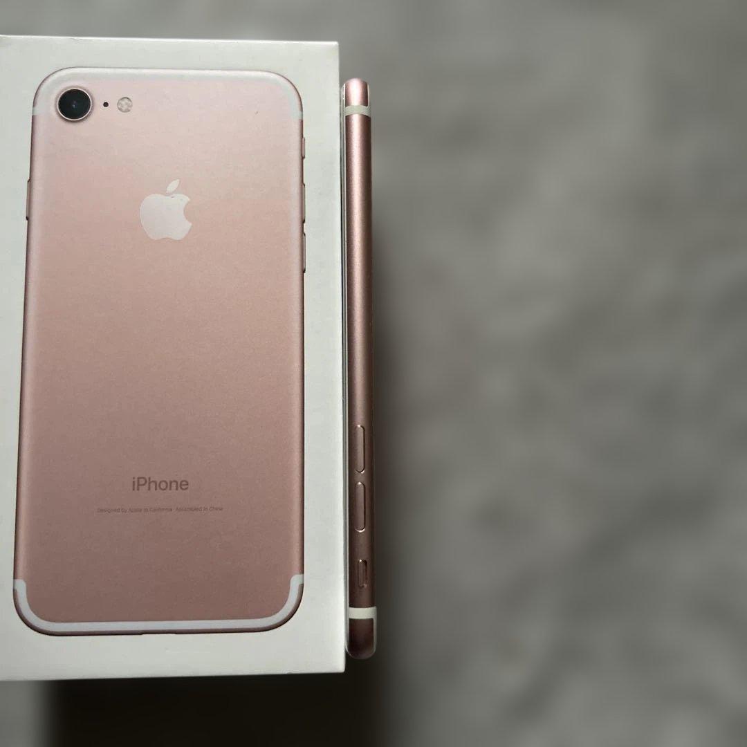iPhone7 本体　128GB ロースゴールド