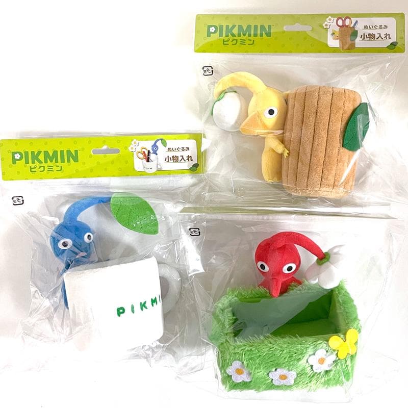 ピクミン 小物入れ　3点セット　ニンテンドーストアー