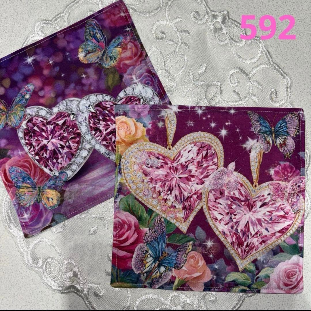 scrunchy♡handmade【ハンカチ596】