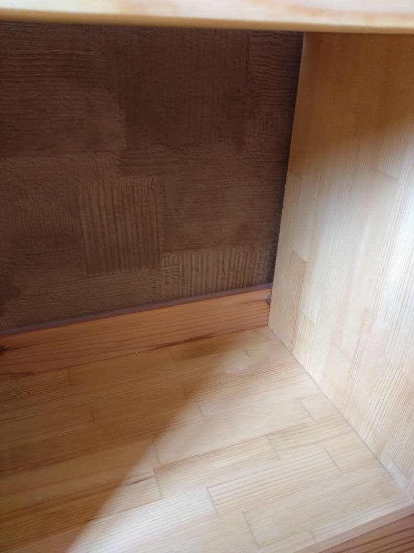 【送料込み】天然木赤松集成材　テレビ台　スタッキング　水槽台　ベンチ椅子