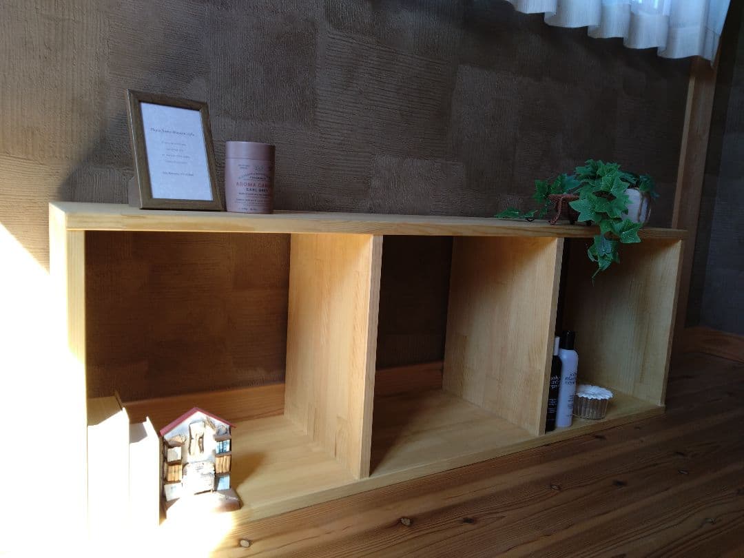 【送料込み】天然木赤松集成材　テレビ台　スタッキング　水槽台　ベンチ椅子