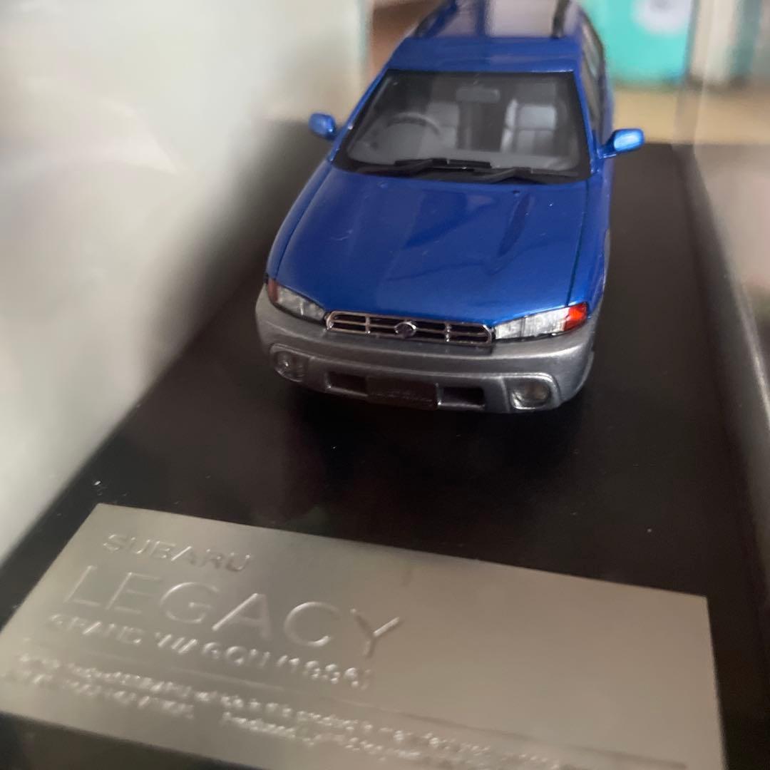 ミニカー Hi-story 1/43 Subaru legacy & WRX