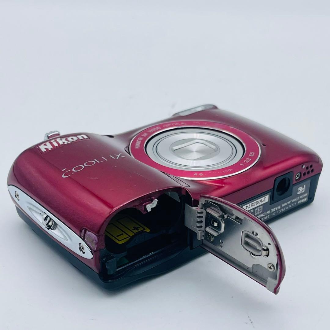 【動作確認済み】NIKON COOLPIX L26 デジタルカメラ 単三電池