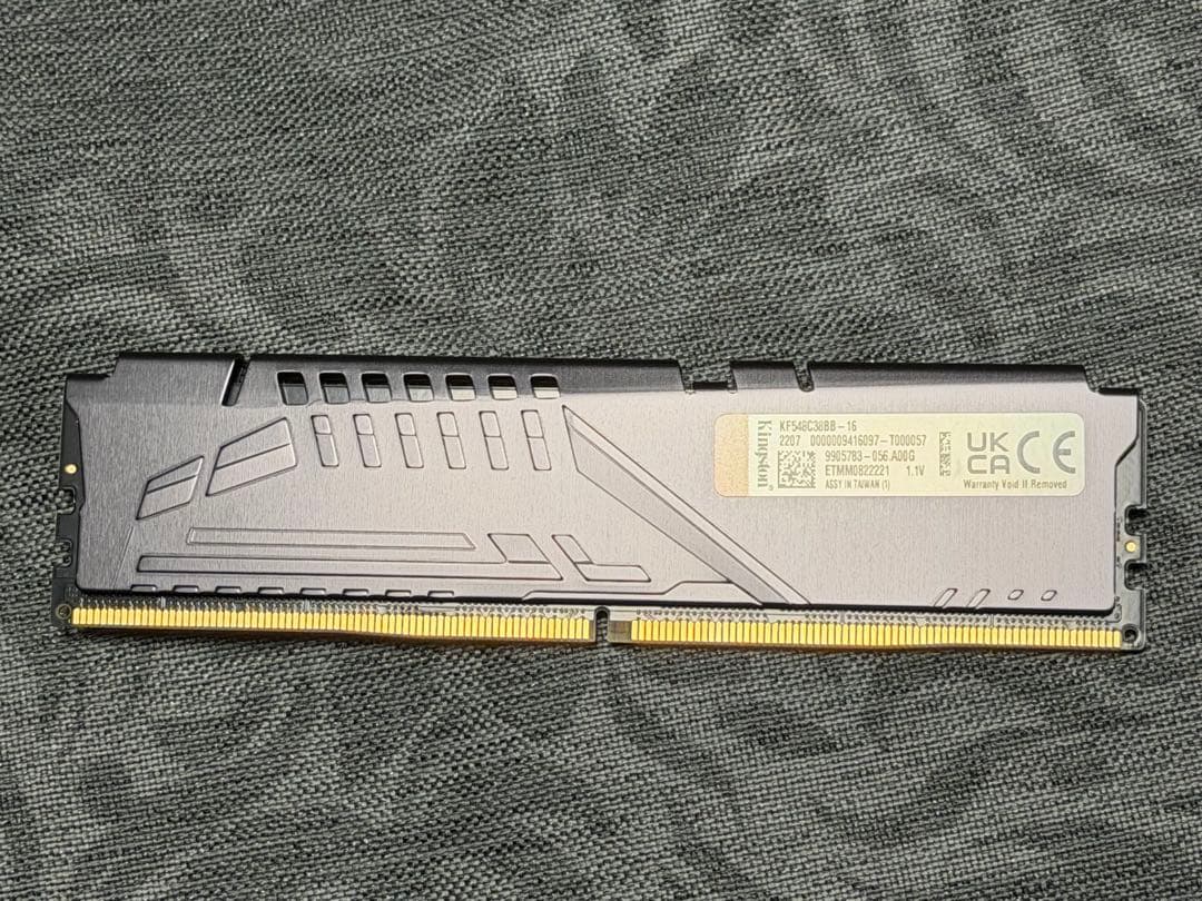 メモリー Kingston FURY BEAST DDR5 16GB 4800MT/s