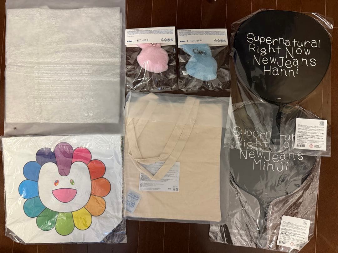NEWJEANSミンジ ハニうちわ Tシャツ バッグ セット