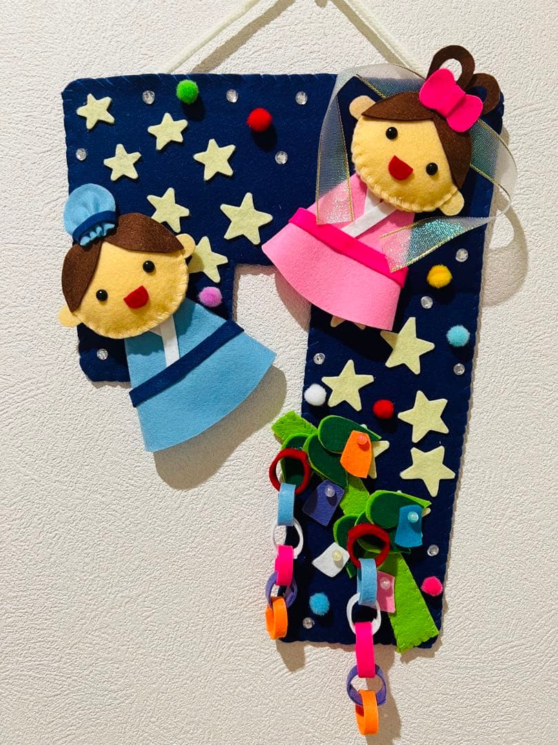 フェルト＊季節のリース＊ハンドメイド