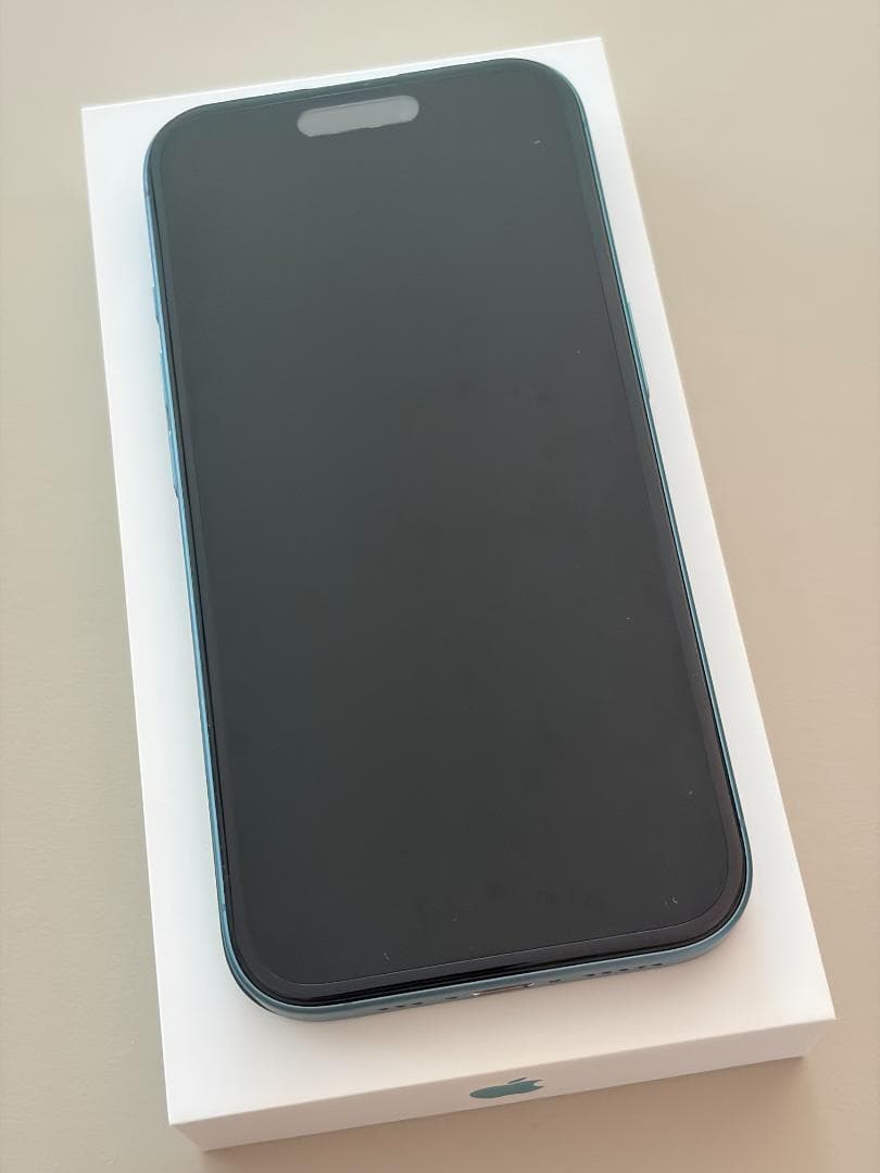 【美品】バッテリー100% iPhone16 ティール 128GB simフリー