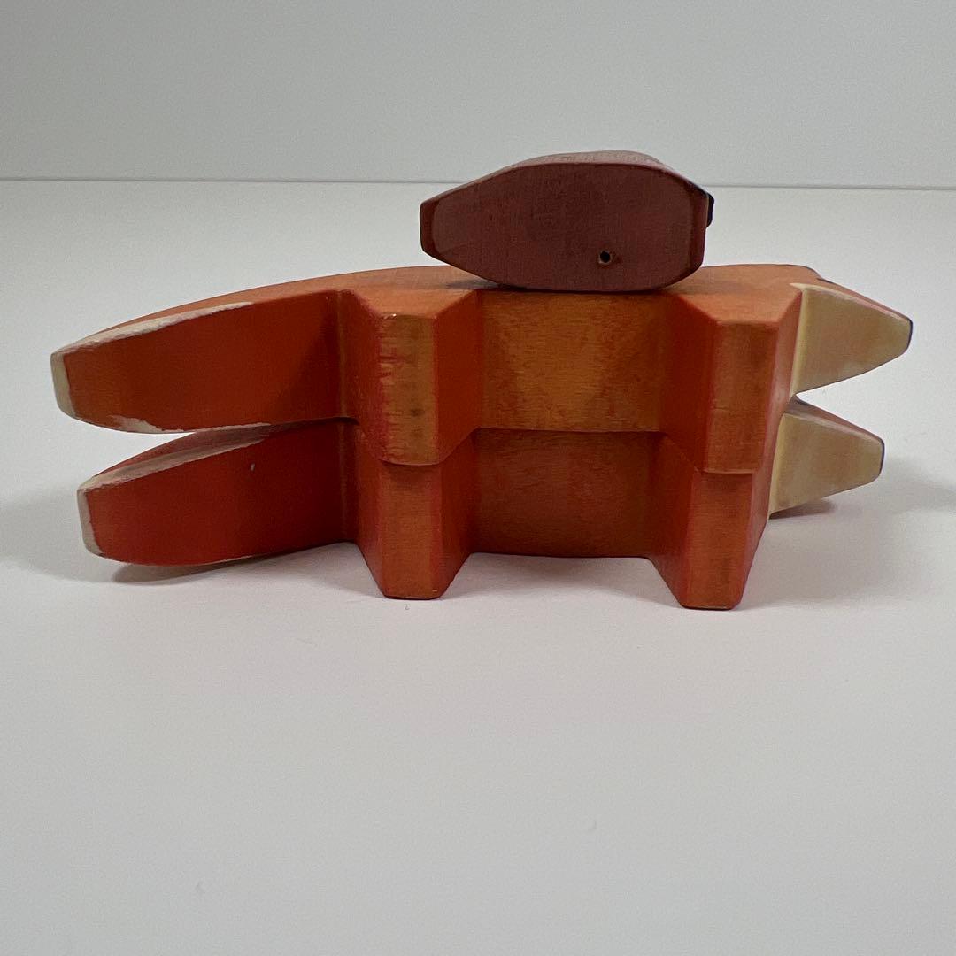 スピールフォーム社　木製　動物　アニマル　きりん　キツネ　5個セット