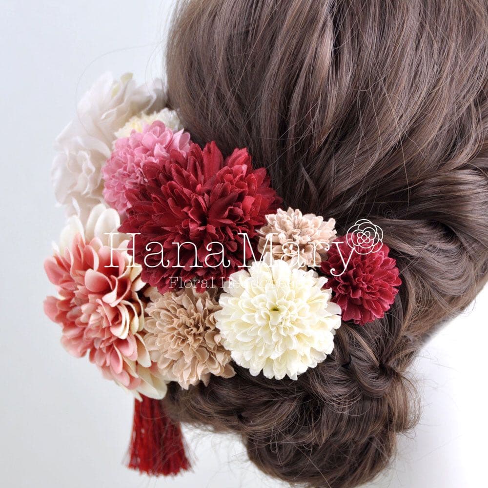 髪飾り ヘッドドレス 成人式