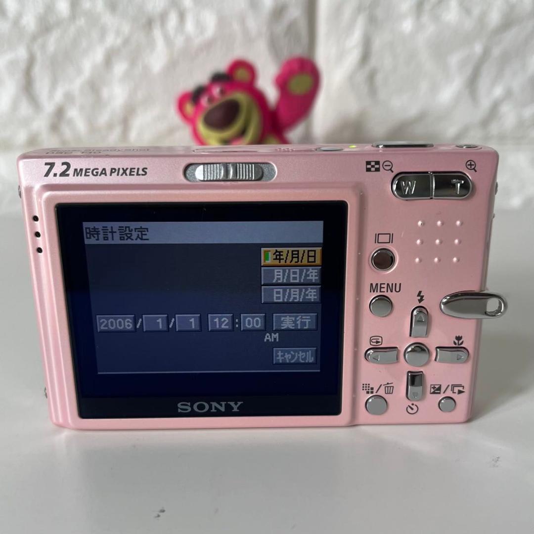 SONY ソニー デジタルカメラ サイバーショット DSC-T10 ピンク 人気