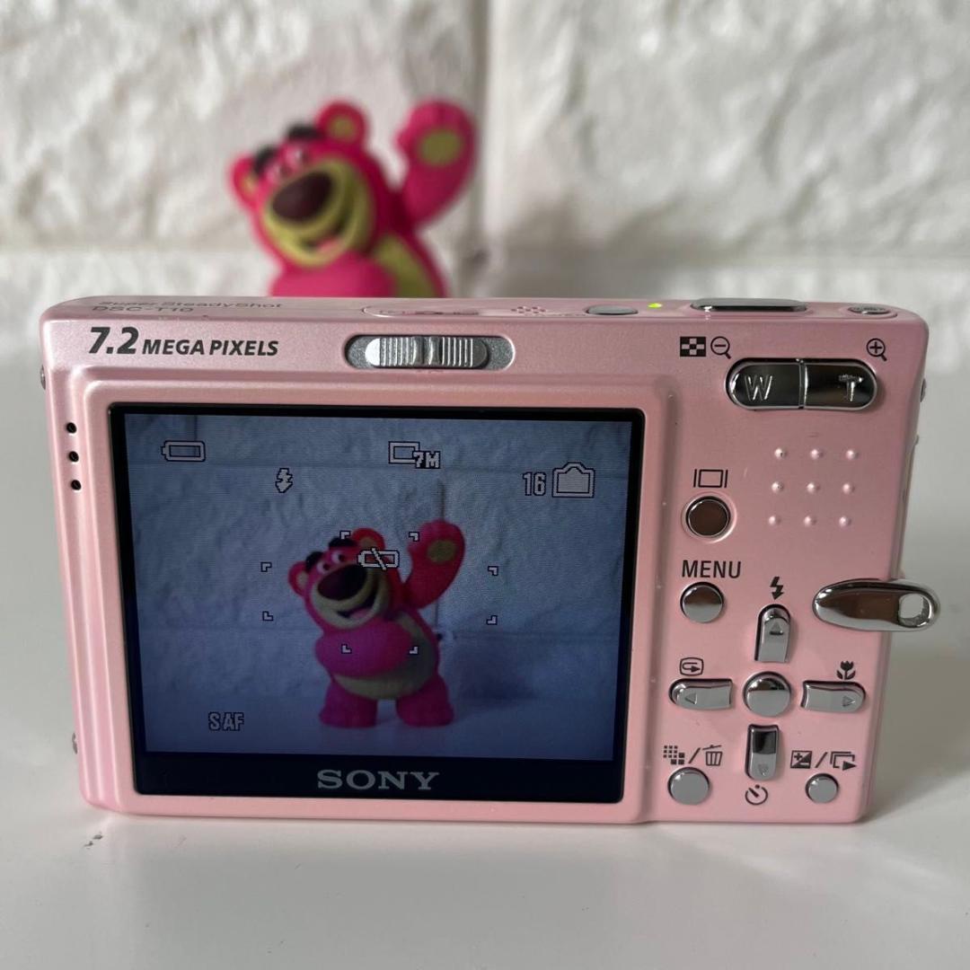 SONY ソニー デジタルカメラ サイバーショット DSC-T10 ピンク 人気