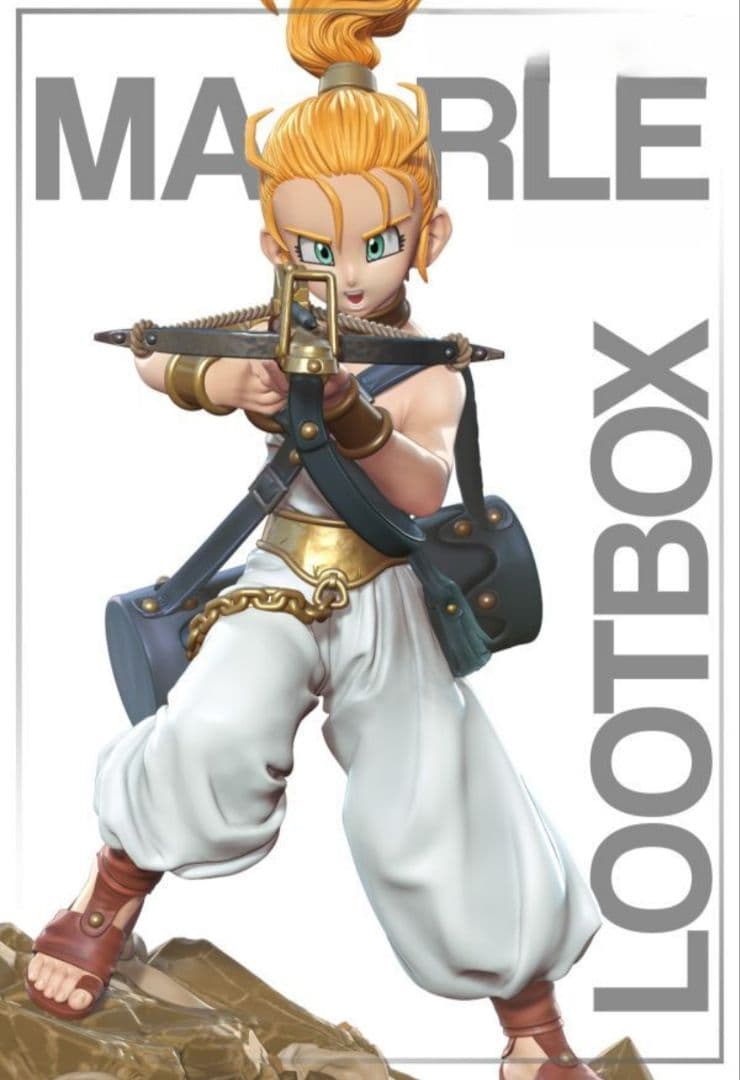 クロノトリガー　マーレ　17 cm ガレージキット