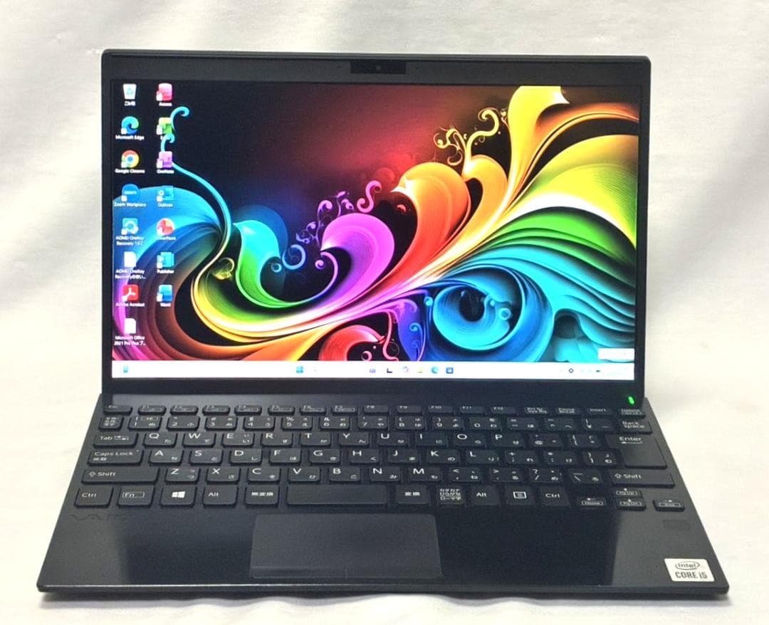 美品 VAIO VJPJ13 i5 10世代 12型 薄型 軽量 指紋認証
