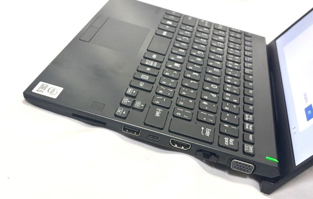 美品 VAIO VJPJ13 i5 10世代 12型 薄型 軽量 指紋認証
