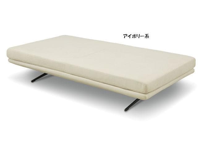 北欧風アイランドソファ３人掛け 幅202 アームレスソファ 本体のみ（381）