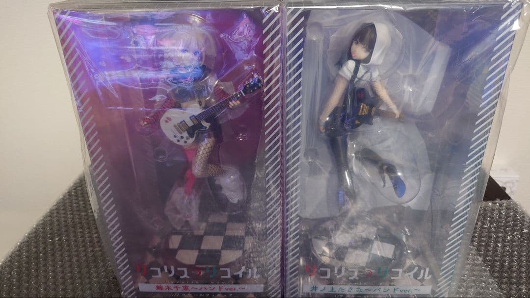 未開封 リコリコ 千束＆たきな バンドver 2体 特典付 アイキャッチ ギター