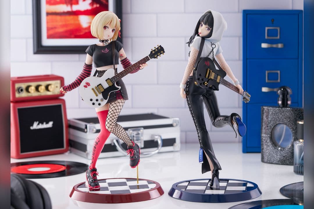 未開封 リコリコ 千束＆たきな バンドver 2体 特典付 アイキャッチ ギター