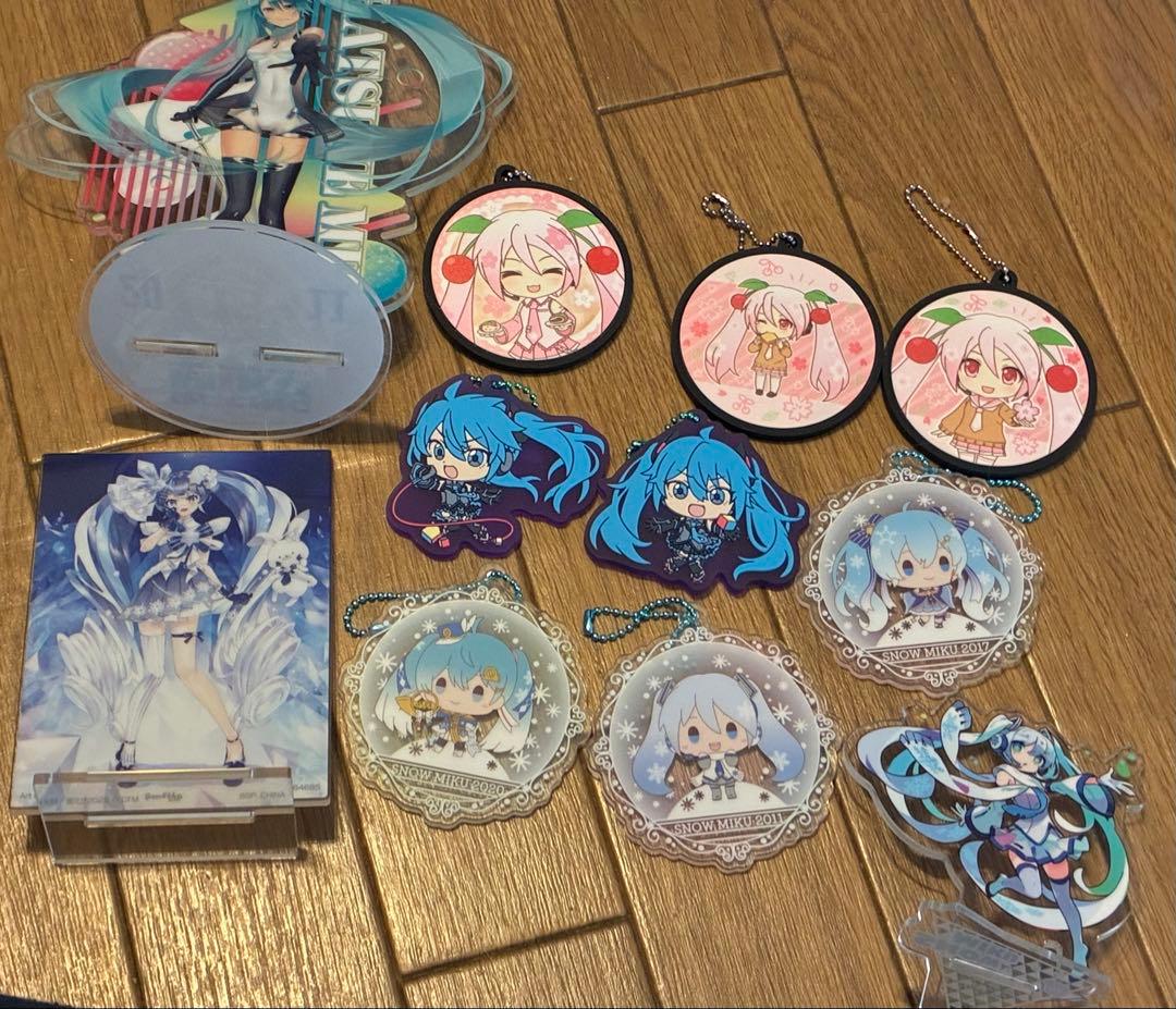 初音ミクロディくじフィギュア＋その他グッズ