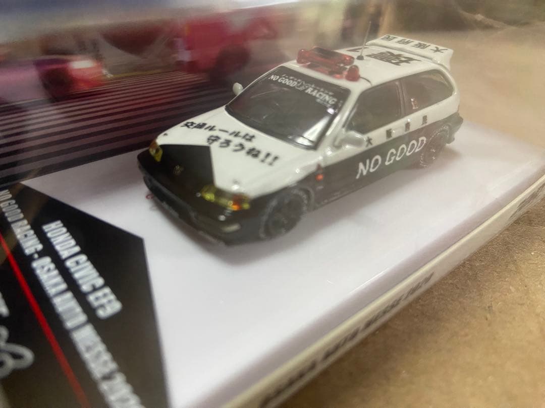 NO GOOD 1/64 シビック EF9 2020オートメッセ限定 ミニカー