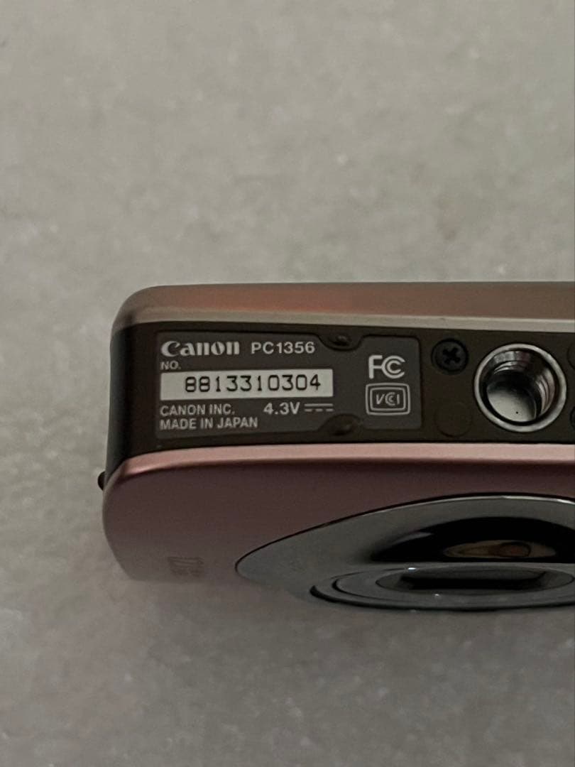 Canon IXY DIGITAL 12.1メガピクセル，動作未確認です