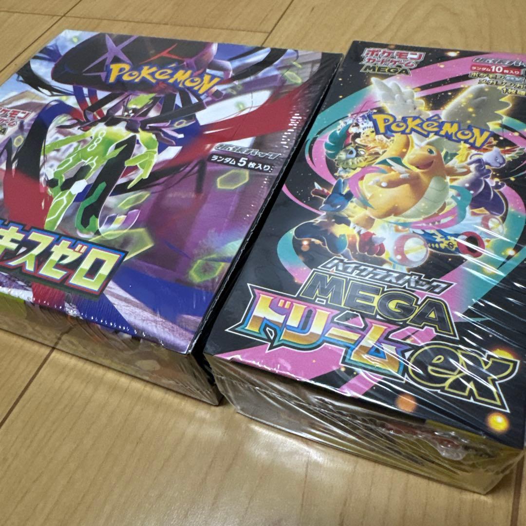 ムニキスゼロ MEGAドリームex box シュリンク付き