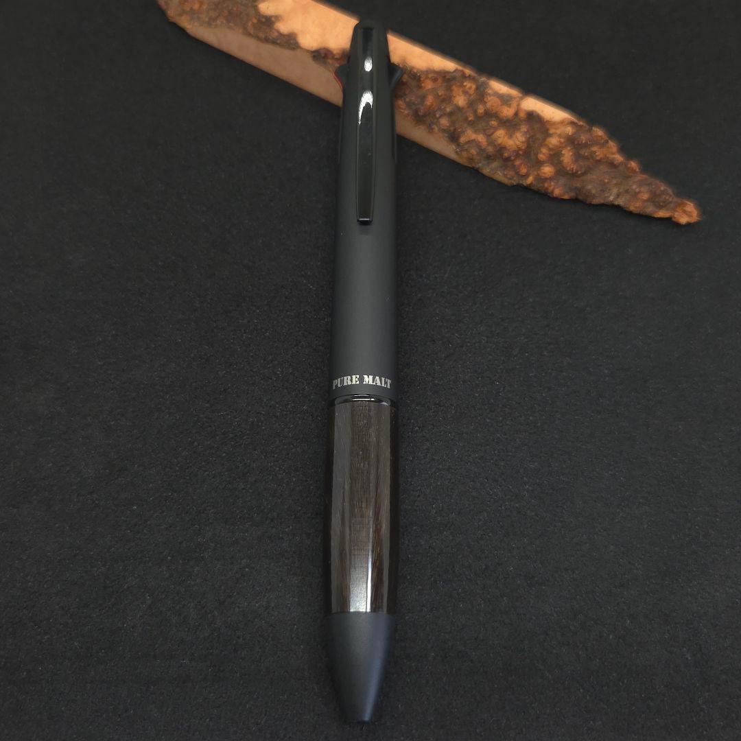 No.167ピュアモルト4&1カスタム黒水牛の角芯持使用