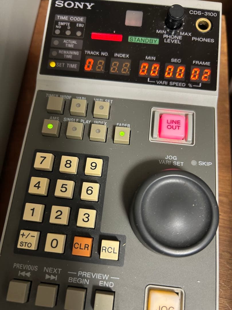 SONY CDプレーヤー CDP-3100 コントロールユニットCDS-3100
