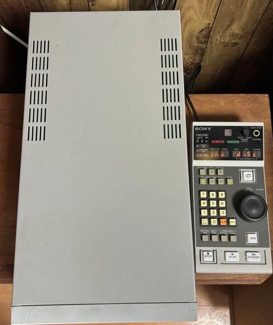 SONY CDプレーヤー CDP-3100 コントロールユニットCDS-3100