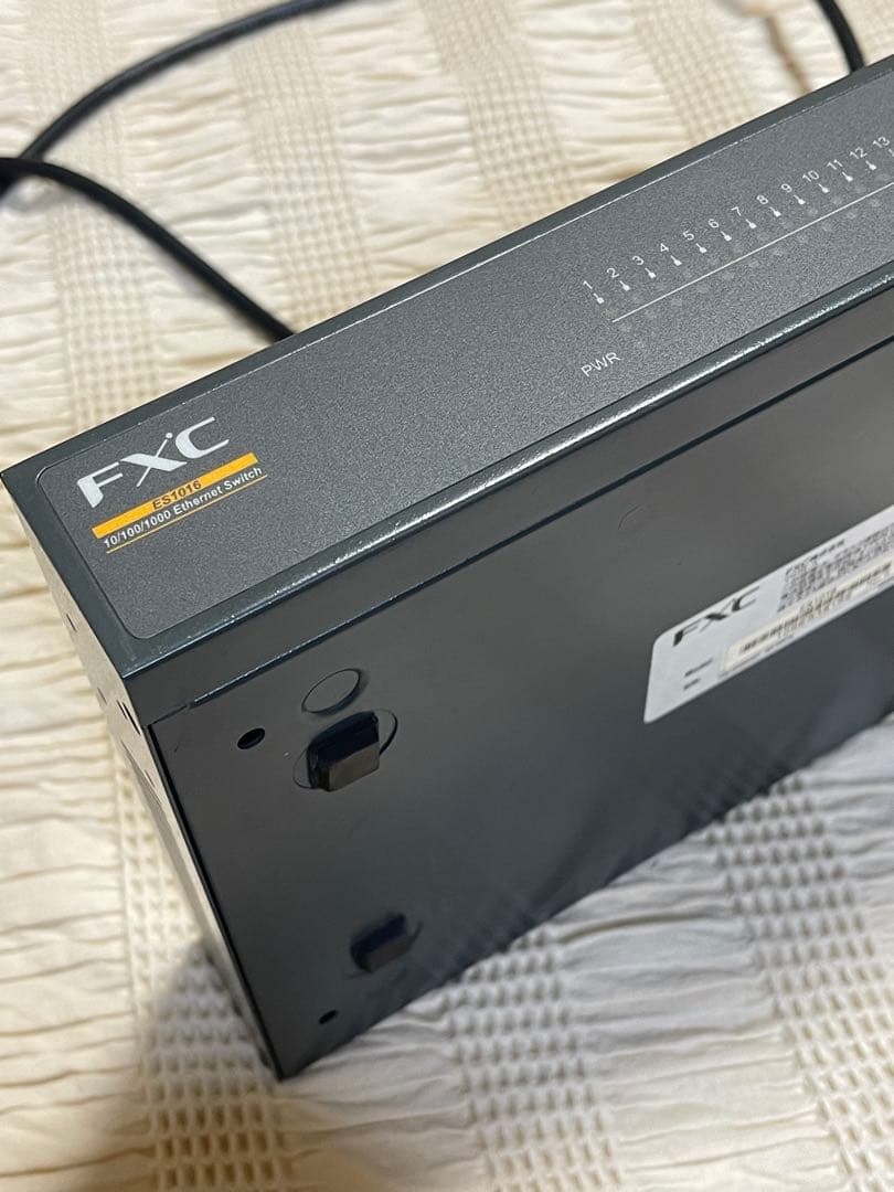 FXC ES1016 16ポートGigaEthernetスイッチ