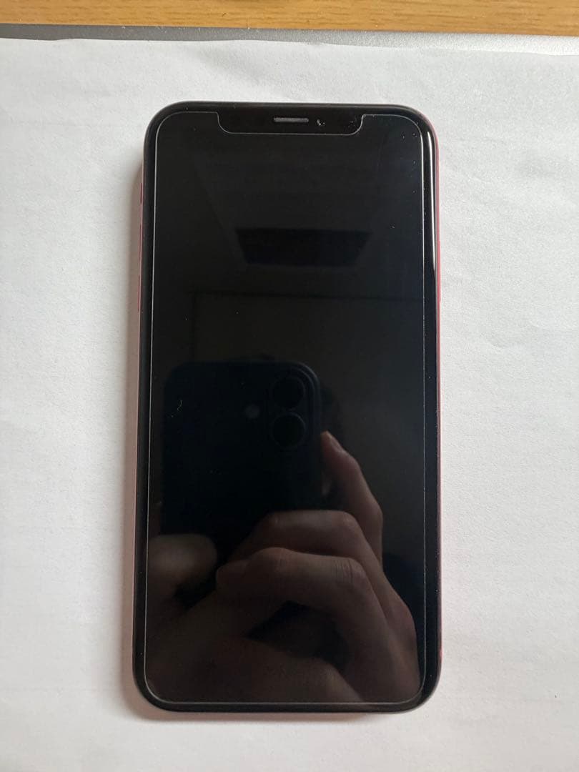 Apple iPhone XR (赤) 本体　美品