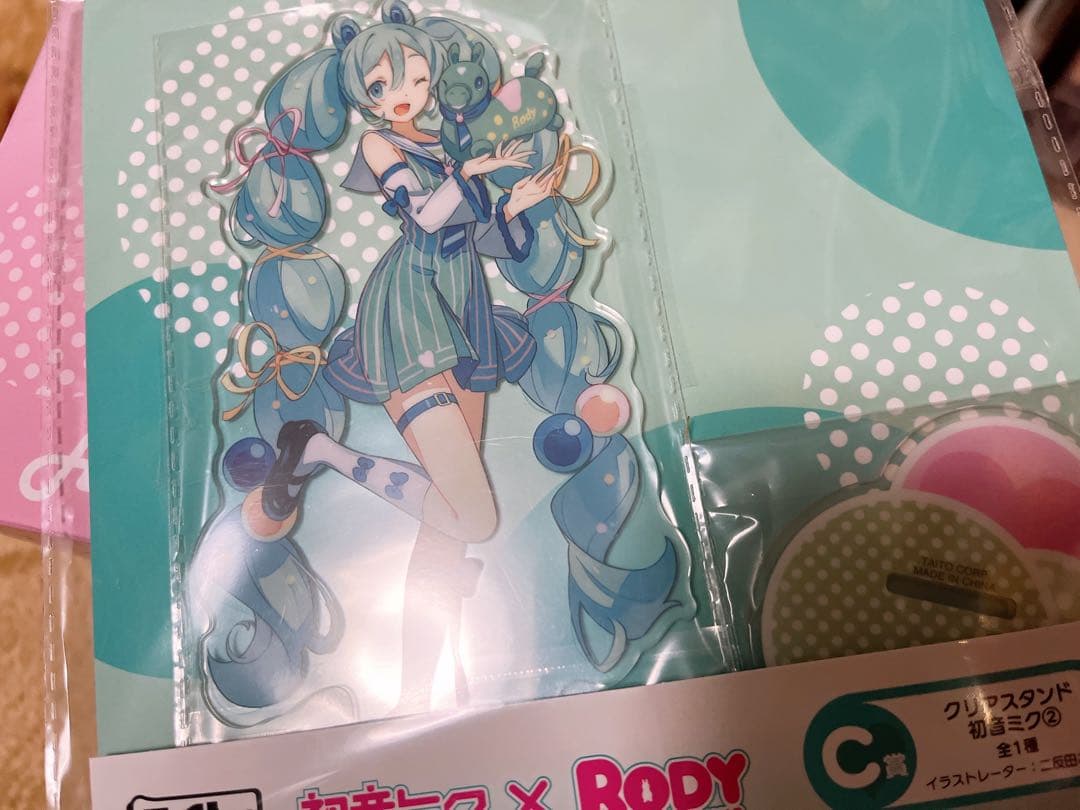 タイトーくじ　初音ミク×RODY 　A賞　C賞