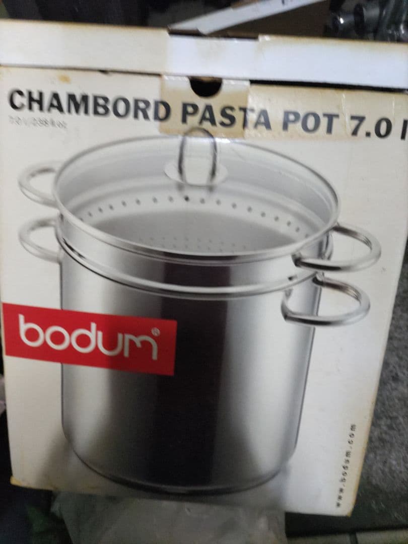 bodum（ボダム）パスタポット　パスタ鍋　シャンボール　寸胴鍋