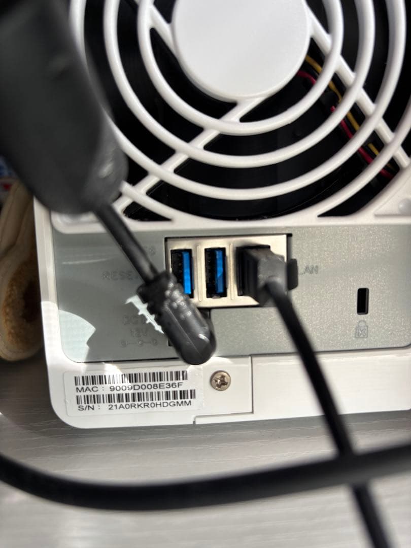 Synology DiskStation DS220j NAS 2ベイ