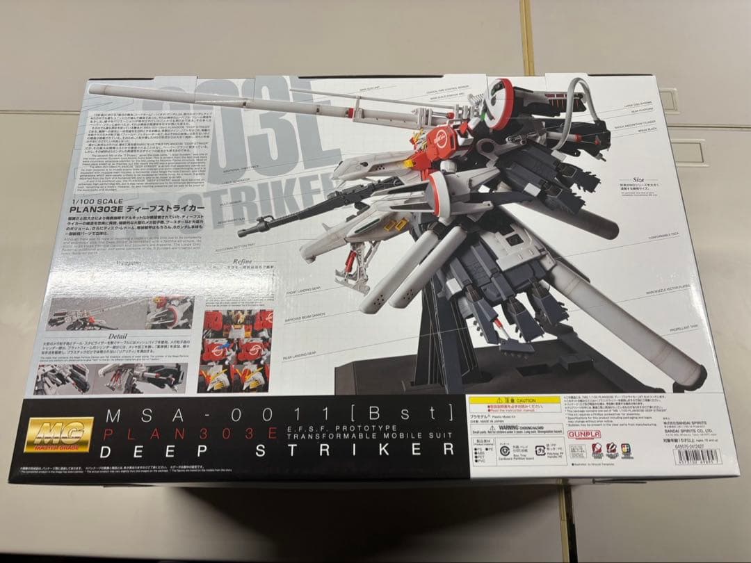 【新品未開封】ＭＧ 1/100 ＰＬＡＮ３０３Ｅ ディープストライカー
