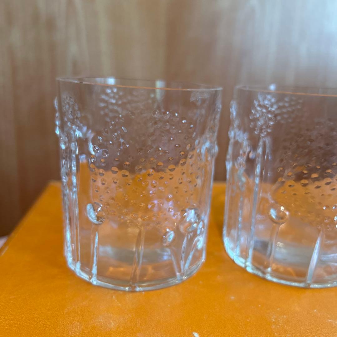 180◆イッタラ フローラタンブラーグラス　3個セット　ヴィンテージ