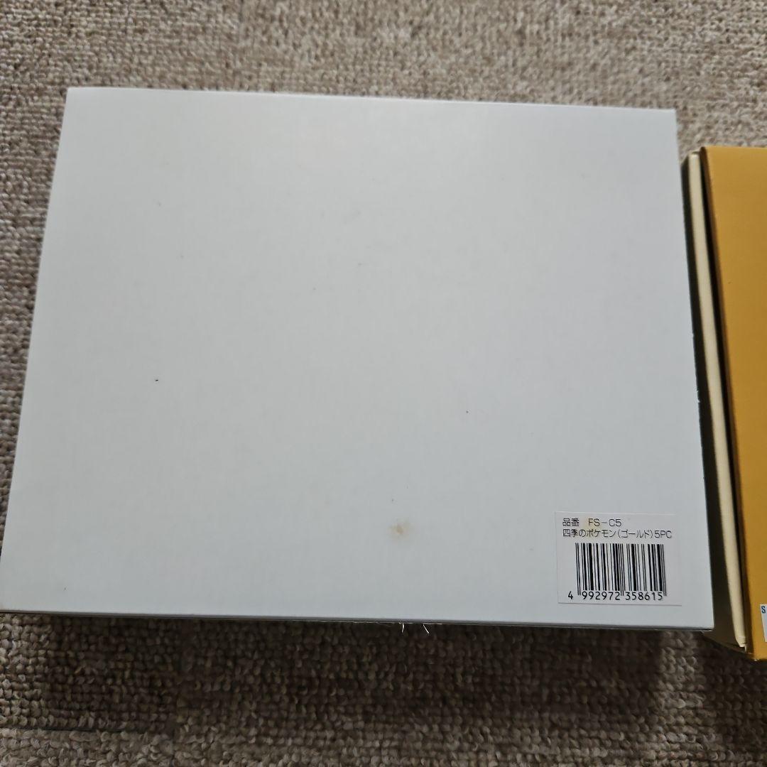 レア 四季のポケモン (ゴールド) スプーン 5本セット FS-C5