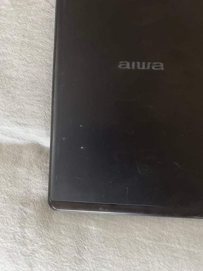 aiwa ブラック タブレット 本体　JA3-TAB0802